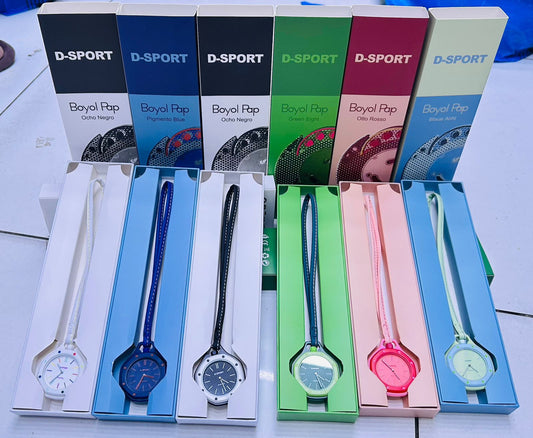 Pendant Pocket Watch with Lanyard Chain, Assorted Colors